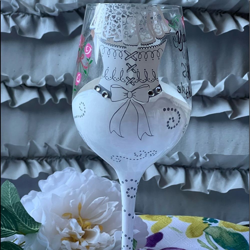 Wedding Wine Glass